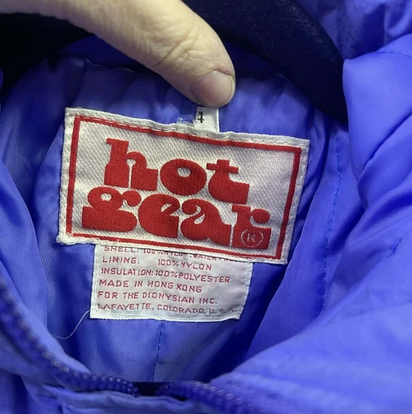 Authentic vintage Hot Gear one-piece ski suit - Picture 2 of 7